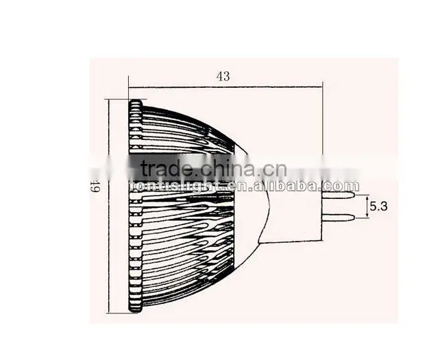 New product TOP Design & TOP Quality 12/24V MR16 /led bulbs /led round Bulb for Showcase lighting