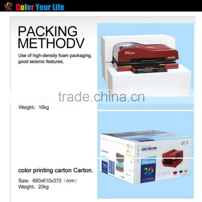 Colorking Hot Sale Cheap 3D Sublimation Vacuum Heat Press Machine