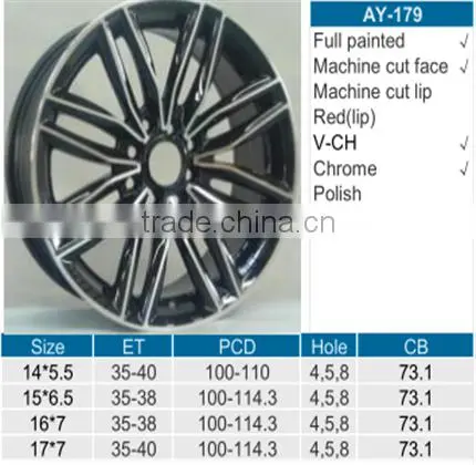 18*8.0 inch, 32ET, 5*120mm For BMW Coupe Car Alloy Wheel