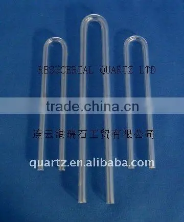 U Bend Quartz Glass Tube