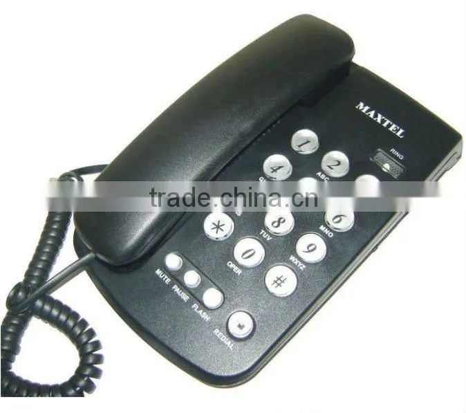 Corded alibaba basic function telephone