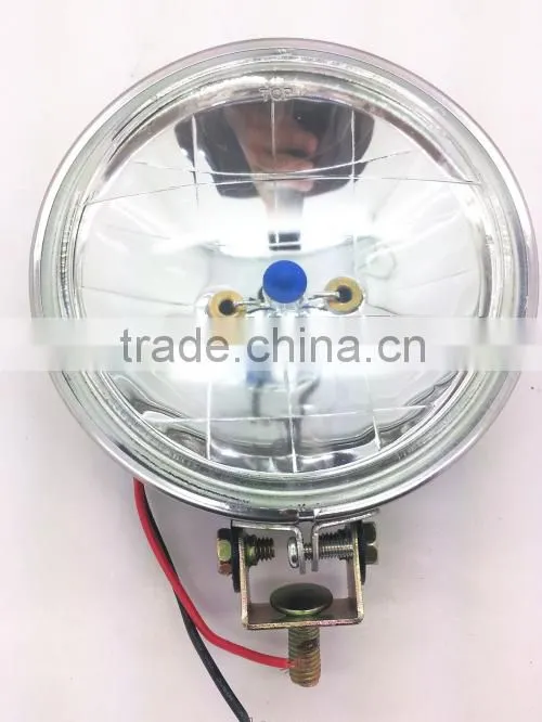 12v 3" round headlight with iron black