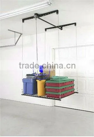 Pro HeavyLift 4-by-4-Foot Cable-Lifted Storage Rack