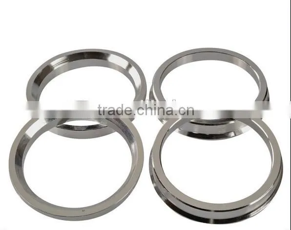 4 pieces - Hubcentric Rings - 73.1mm OD to 56.1mm ID - Aluminum Hubrings