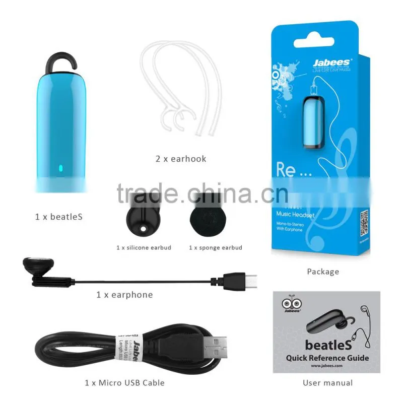 High quality in-ear stereo headphone bluetooth headphone wholesale