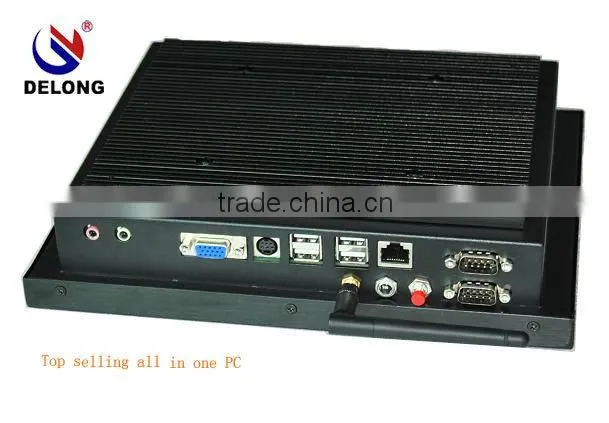 Hot sales pos system fanless 10.4 inch all in one touch PC for car