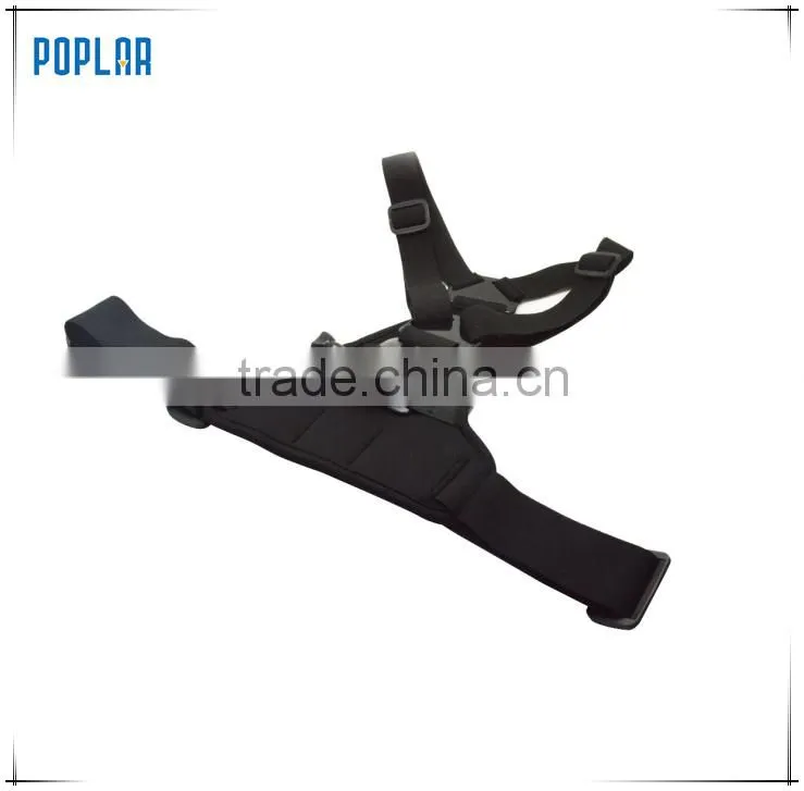 Poplar Factory price wholesale gopros harness chest strap for gopros camera heros 4 3+ 3 2 1.