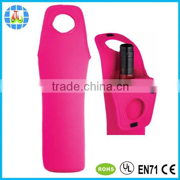 single bottle neoprene bottle wine tote bags for promotion