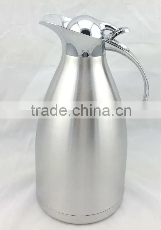 1L 1.8L 2.2L 1.5L double wall insulated stainless steel vacuum coffee pot water bottle