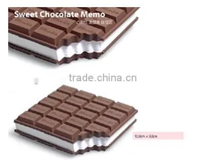 silicone chocolate school notebook