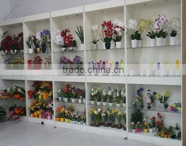 New Design Spring flowers Decorative Artificial Flower Chiffon Flower For Sale