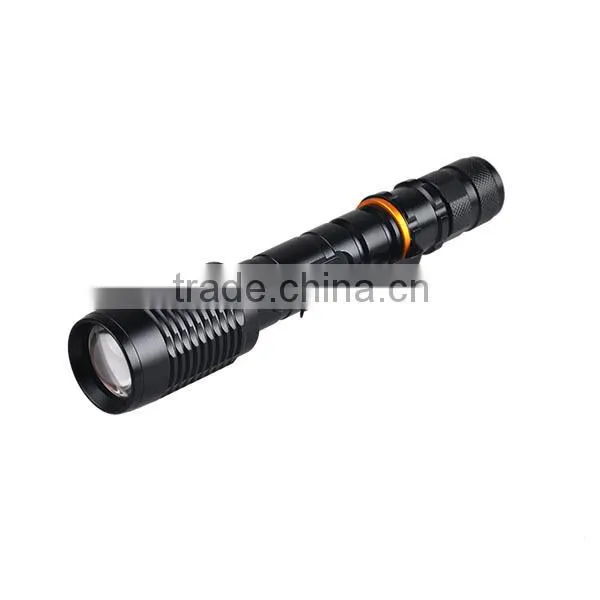 2000lm Aluminum XM-L Zoomable Long Range Tactical Torch