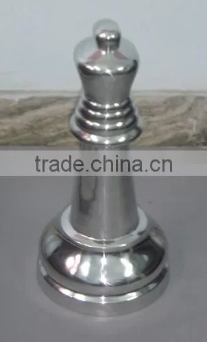 Aluminum Decorative Chess Coin in rough finish