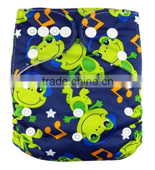 JC Trade Snaps Closure Designer Cloth Diaper All In One Nappies
