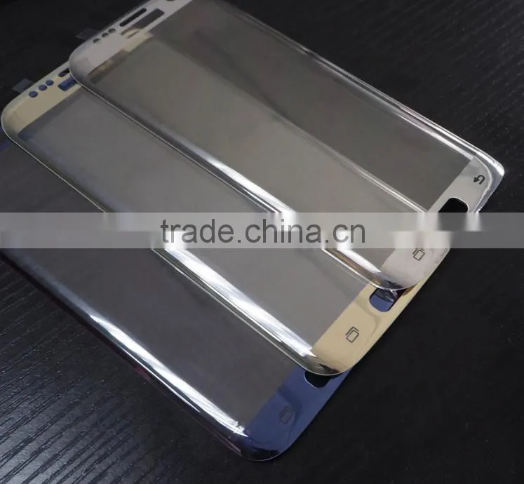 For 2016 most popular phone models new premium ultra -thin tempered glass film screen protector for samsung galaxy S7 edge