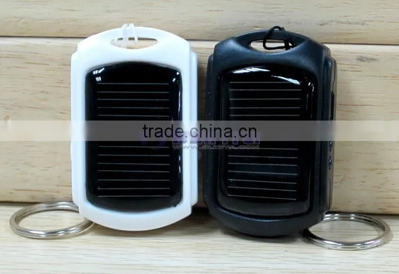 Mini Solar Charger 600mAh Portable With Keychain