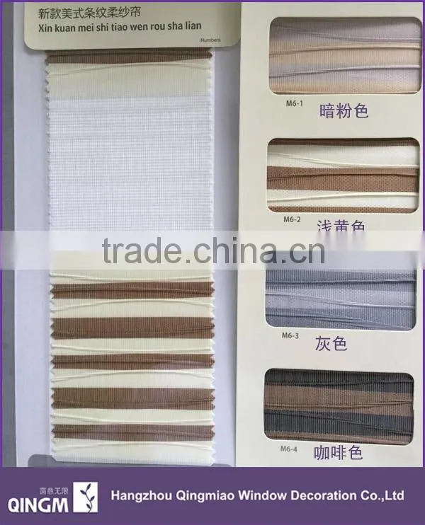 Wholesale Window Blinds Zebra Blind and Roller Type Polyester Material Blinds Fabric