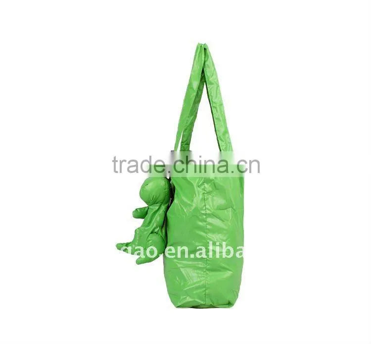 foldable rabbit shopping polyester bag