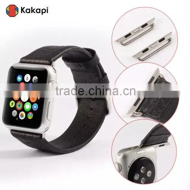 for Apple Watch leather band with adapter ,Genuine leather band strap for 42mm MT-3909