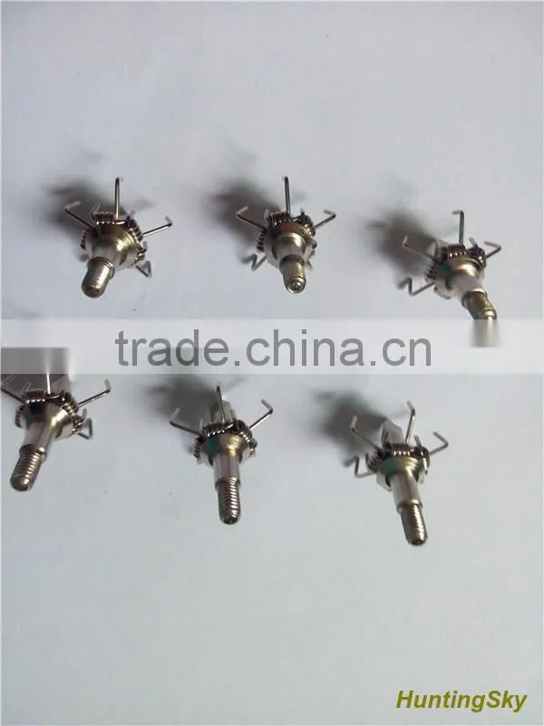 The New Judo Arrowhead Shooting Arrow Tips With 5 Paw Shooting Broadheads For Shooting Game Arrowheads