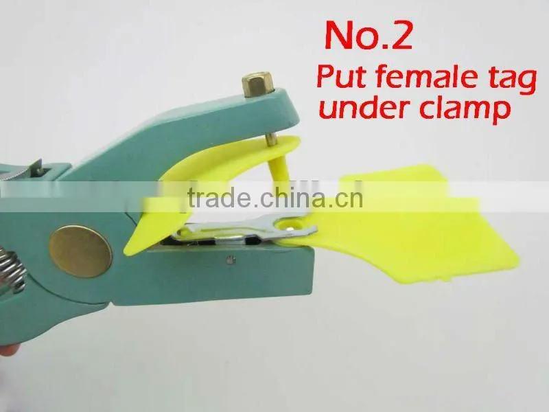 animal sheep ear tag with TPU material in 52x18mm