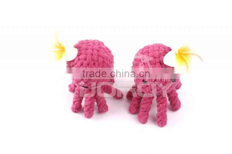 2014 all new octopus animal shape pet toys and pet products