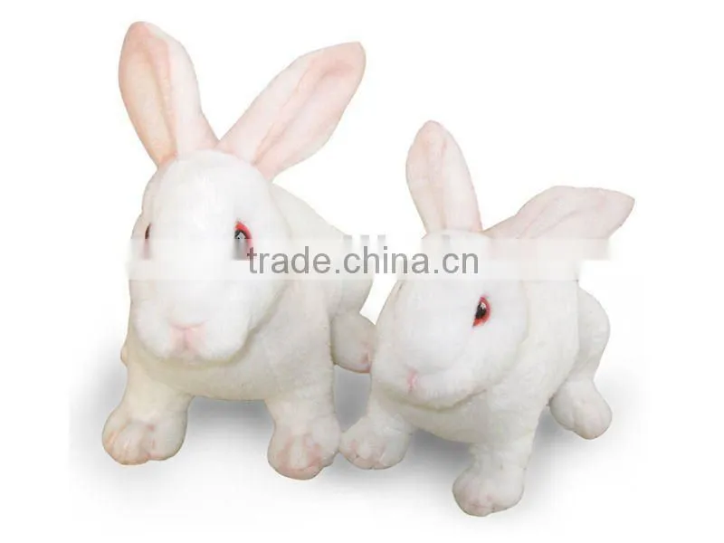 Brown stuffed toy bunny
