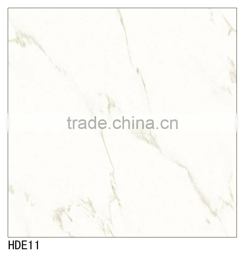 foshan glazed polished tiles super white marble porcelain tiles