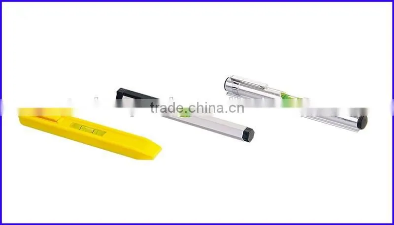 Mini Pen shape Plastic spirit level