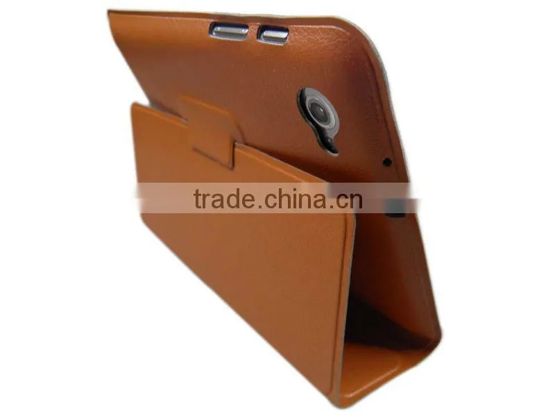 New fashion leather case for P6800