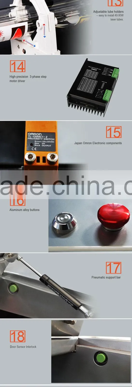 40W mini Co2 laser cutting machine with CE