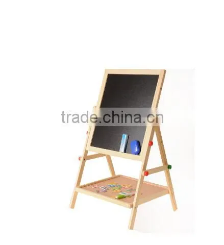Popular wooden stand writing board for kids