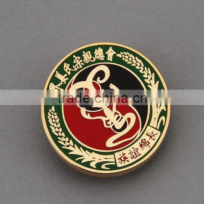 sedex 4p custom made USA metal security badges
