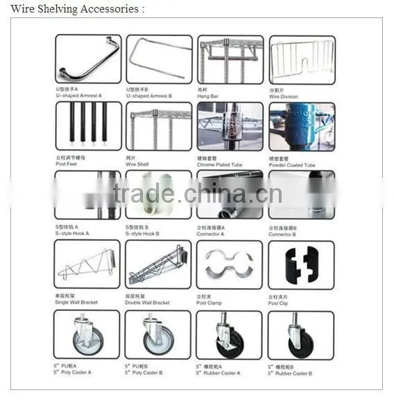 Chrome Metal Clothing Rack
