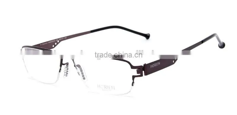 wholesale titanium eyewear popular hand made frame china eyeglasses