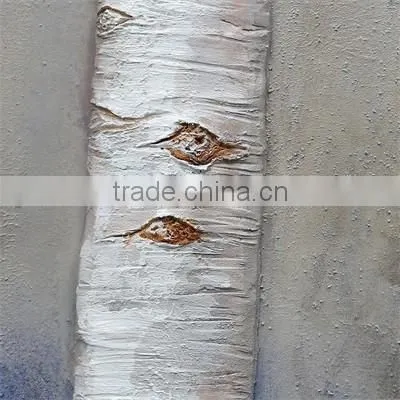 Hand Made Sculpture Relief Crafts Tree Oil Painting