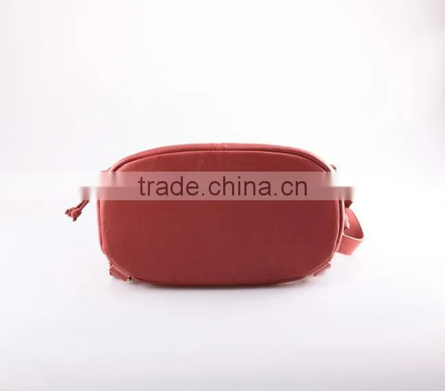 3980 woman backpack zip closure fashion pu handbag factory
