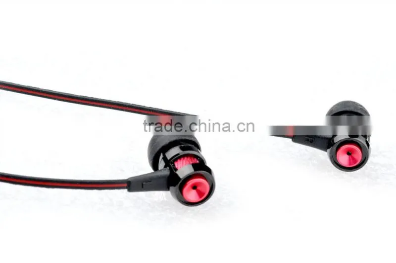 Hot sale high quality popular cool design metal earphone with mic for mobile phone