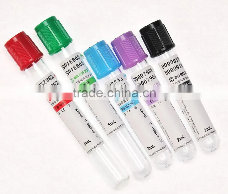 Green cap vacuum blood Lithium Sodium heparin test tube