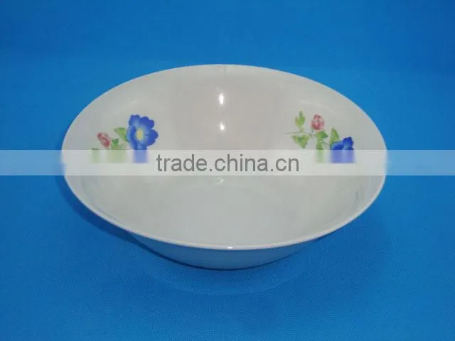 2015 new products porcelain material colorful soup bowls