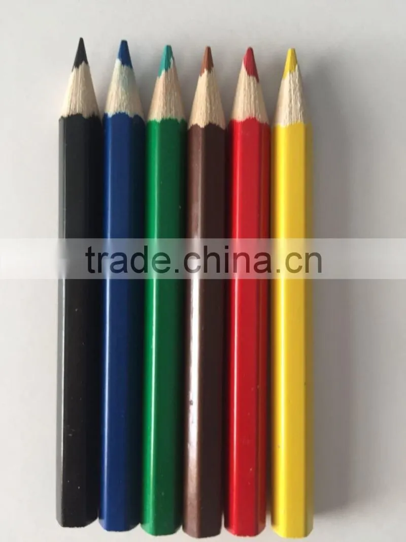 Customized 3.5''Colored Pencil, mini promotional color pencil set