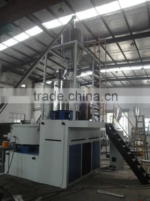 horizontal plastic mixiing machine