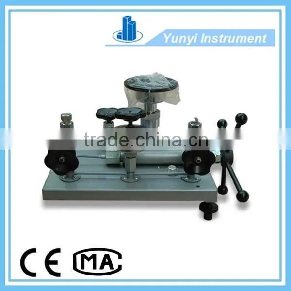 Excellent performance YS-250 Dead weight tester good sale