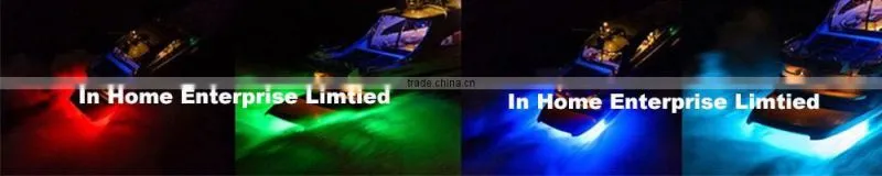 9W Copper Led Drain Plug Light IP68 Submersible Lights for Boat Lighting