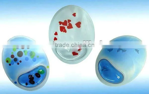 leaf shape mouse pad with floaters