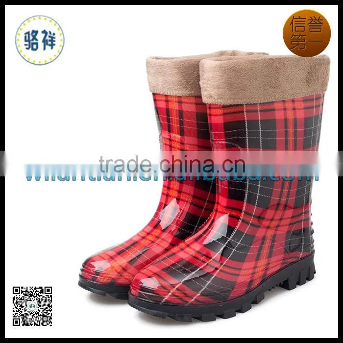 Lady Warm Garden Rain Boots