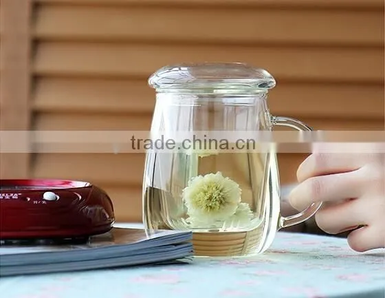 wholesale cheap glass turkish cup with handle