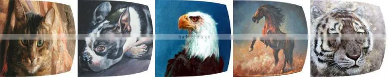 Hot sales oil painting canvas different sizes, different quantities, all different photos