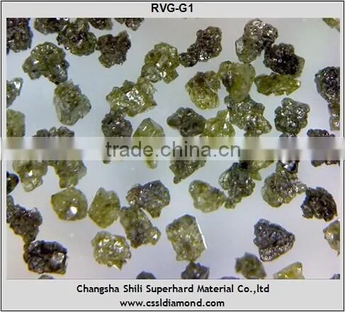 Synthetic RVG diamonds polycrystalline powder for hard alloy processing