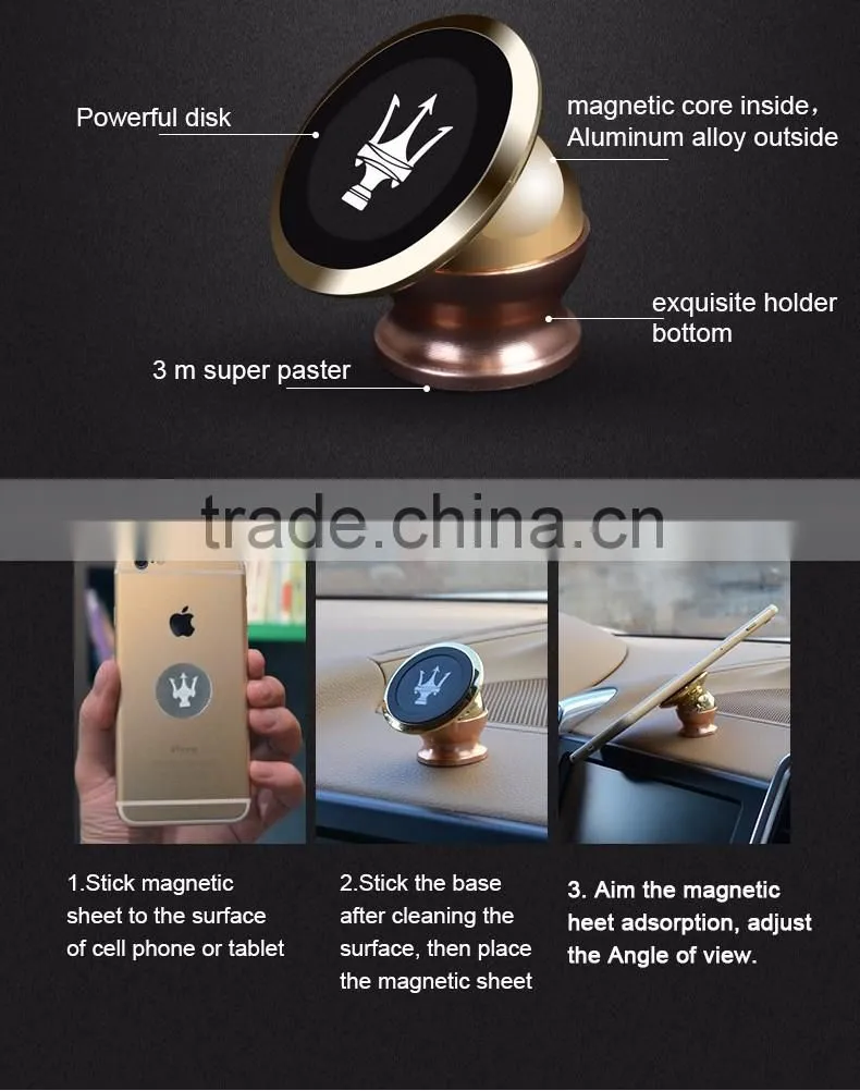 New Mini Size Magnetic Car Mount Holder For iPhone 5 6 Plus Cell Phone Car Holder Magnetic